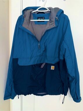 Carhartt Men’s Rain Defender Loose Fit Lightweight Packable Anorak